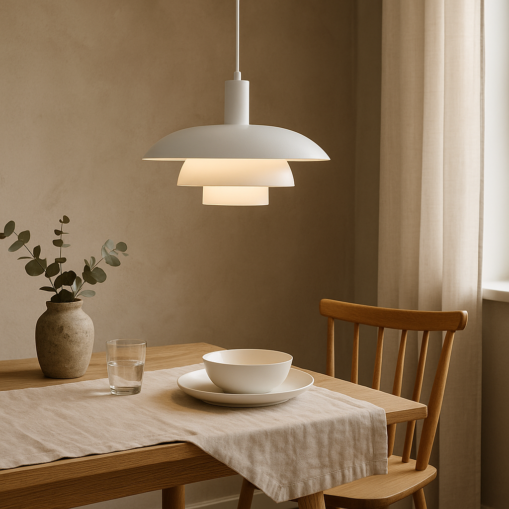 Scandinavian Pendant Light – Modern Minimalist Ceiling Lamp