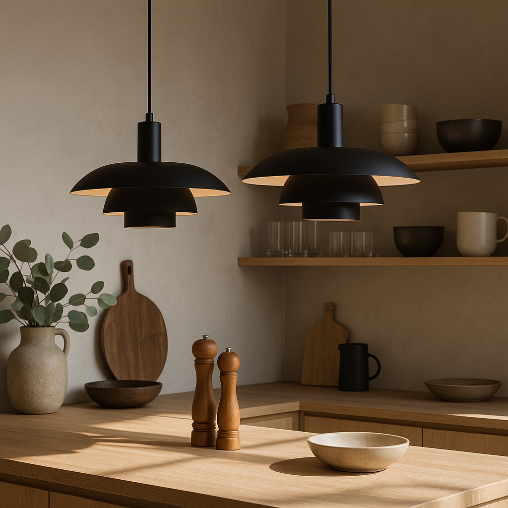 Scandinavian Pendant Light – Modern Minimalist Ceiling Lamp