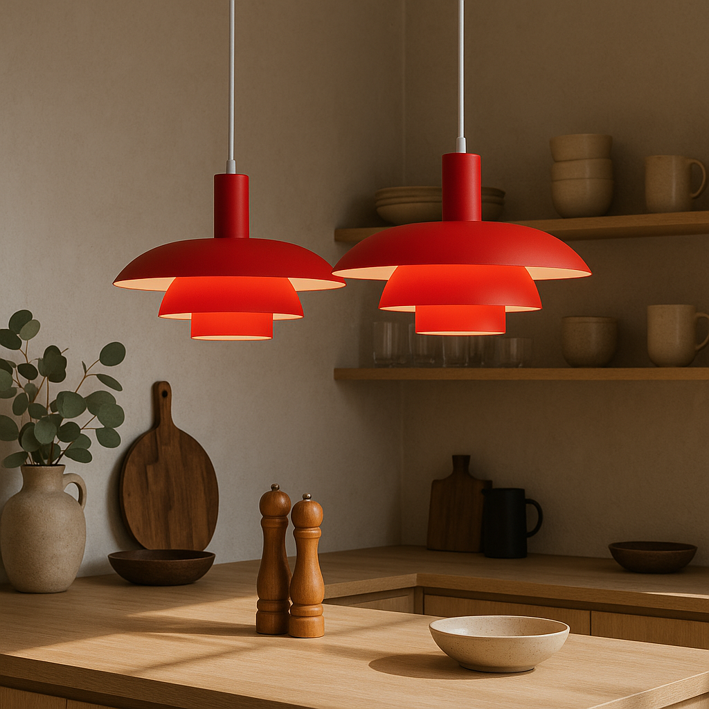 Scandinavian Pendant Light – Modern Minimalist Ceiling Lamp
