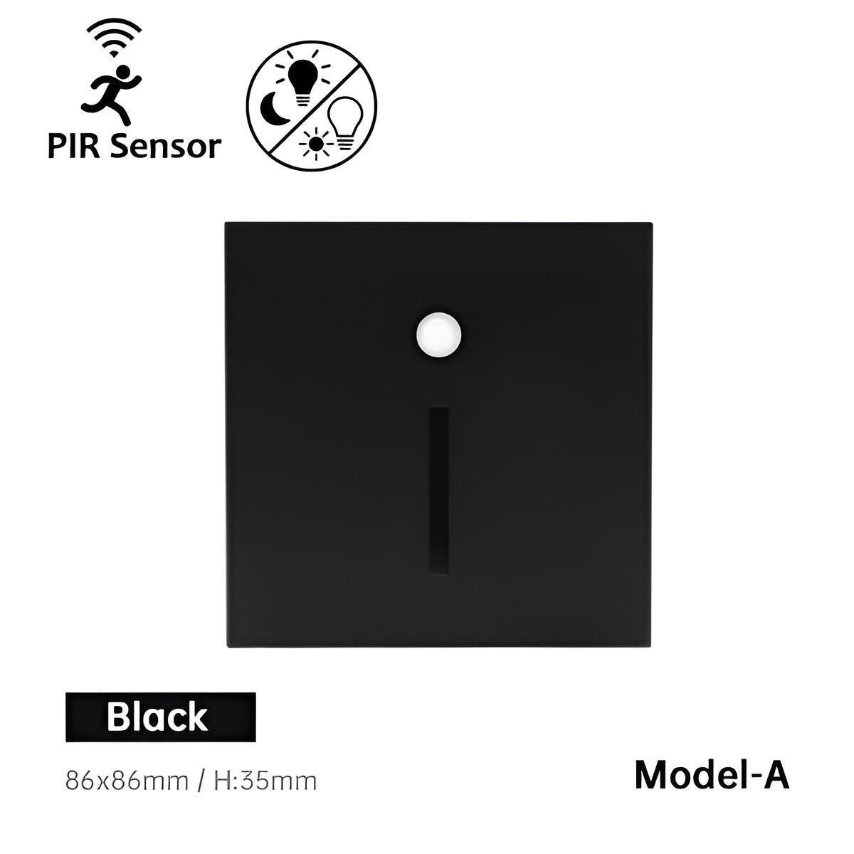 Modern LED Step Light – Motion Sensor Wall Night Light