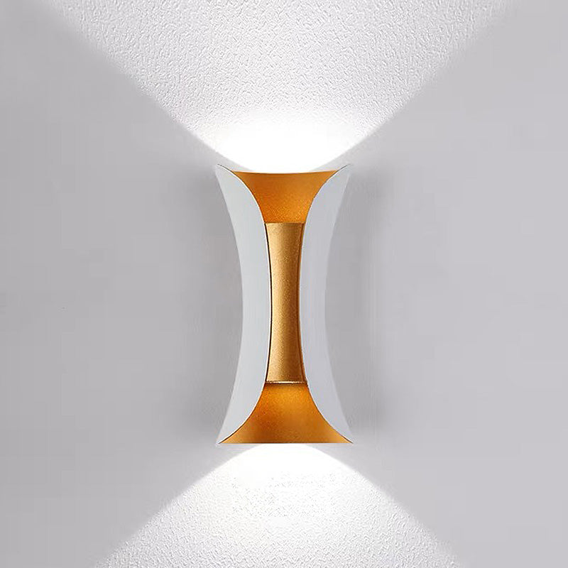 Modern LED Wall Light – Up & Down Gold Interior Lamp