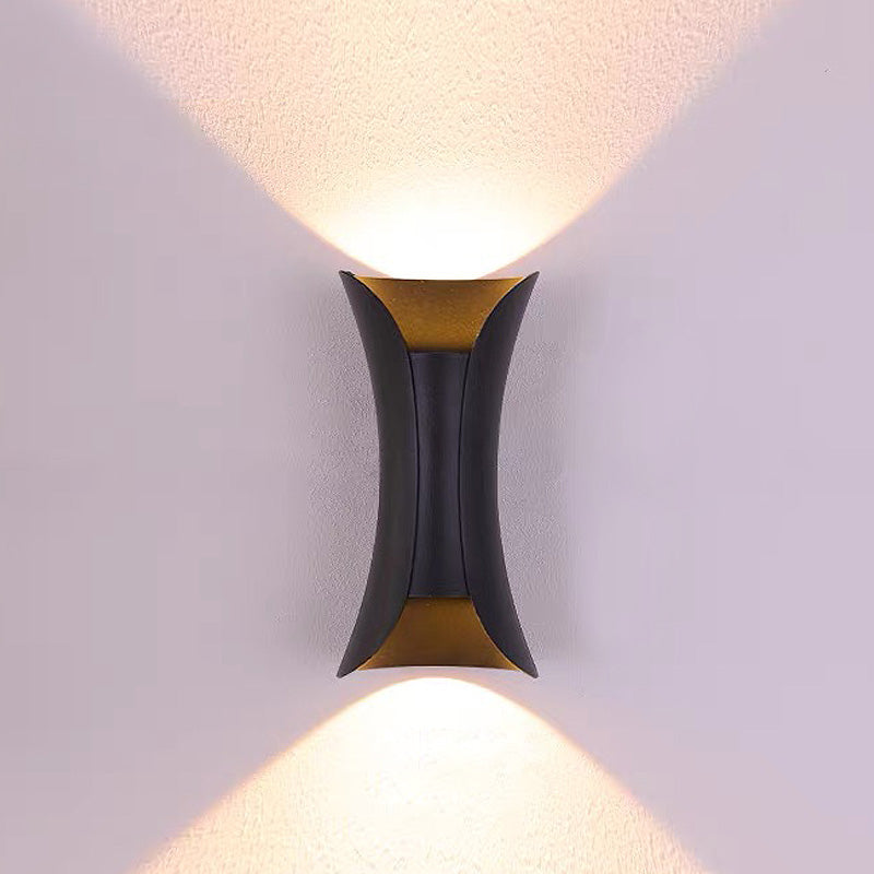 Modern LED Wall Light – Up & Down Gold Interior Lamp