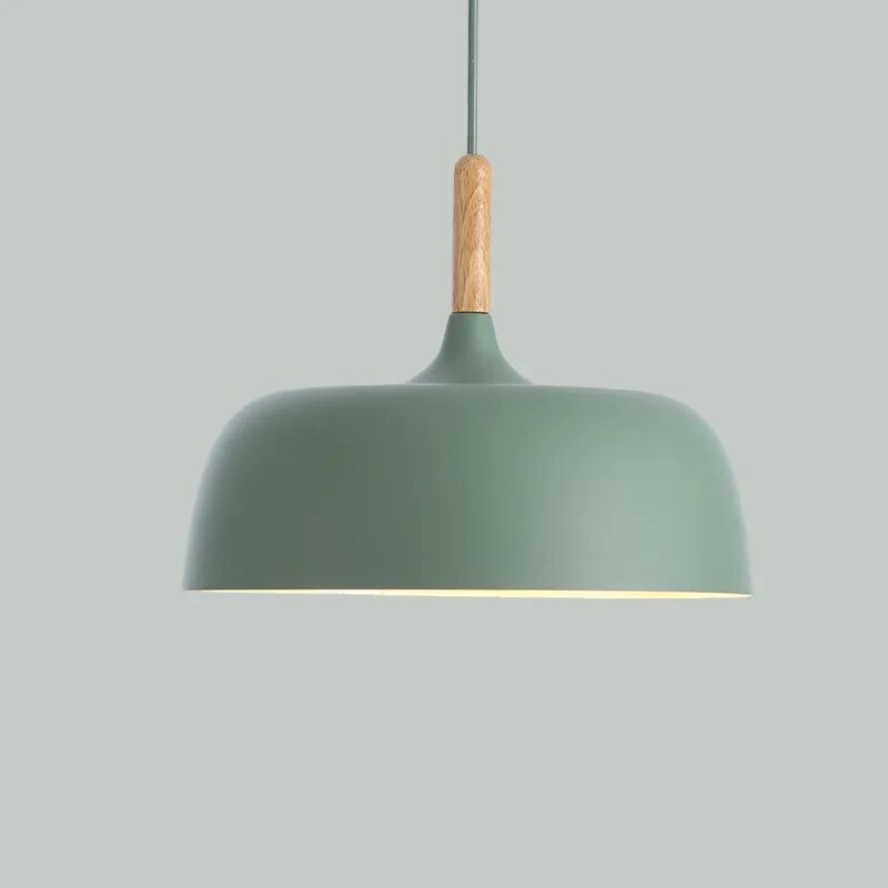 Modern Scandinavian Pendant Light – Matte Black Ceiling Lamp