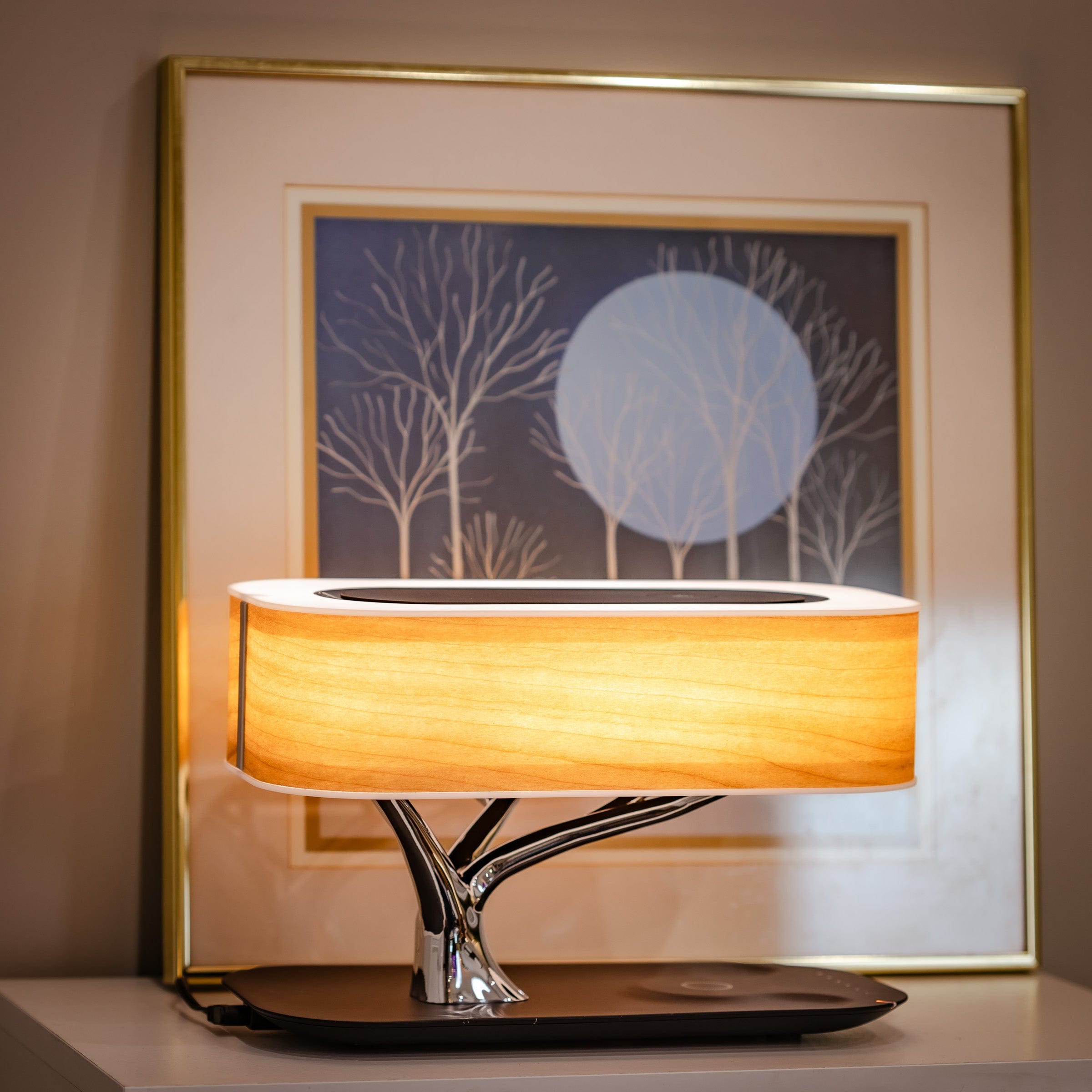 Modern Table Lamp – Designer Ambient Bedside Light