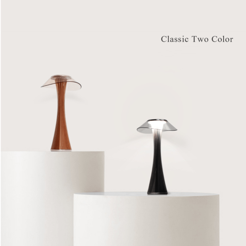 Modern Sculptural Table Lamp – Contemporary LED Lighting