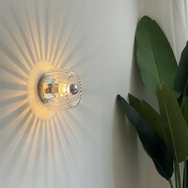 Modern Crystal Wall Light – Decorative Ambient Wall Sconce