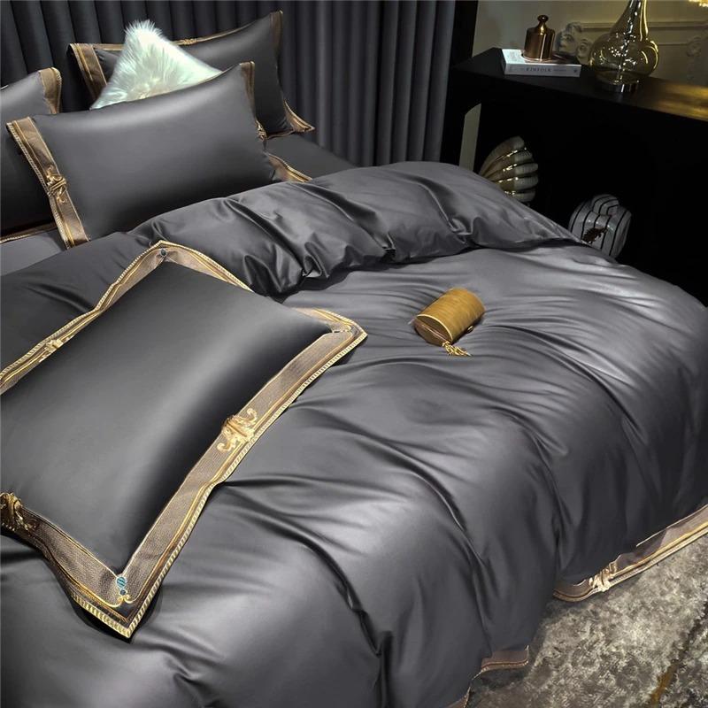 Jessica Embroidered Duvet Cover Set – Soft Premium Comfort Bedding