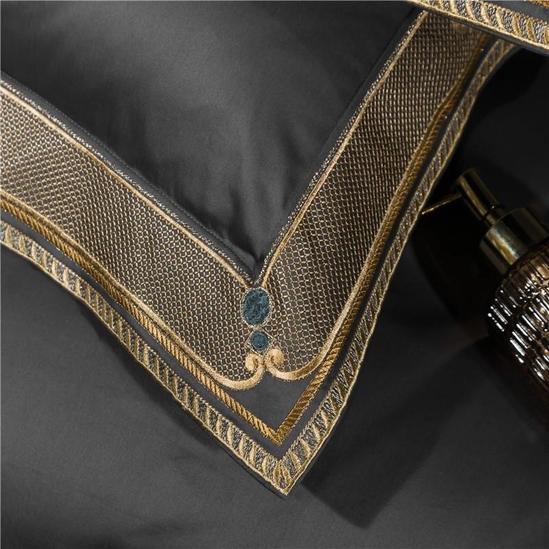 Jessica Embroidered Duvet Cover Set – Soft Premium Comfort Bedding